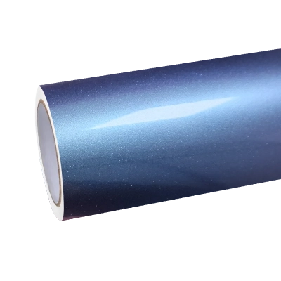 Gloss Metallic Chameleon Grey Purple Car Vinyl Wrap PET 01