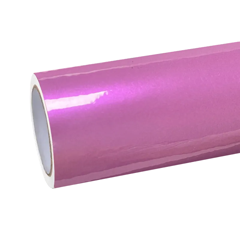 Gloss Metallic Plum Purple Car Vinyl Wrap