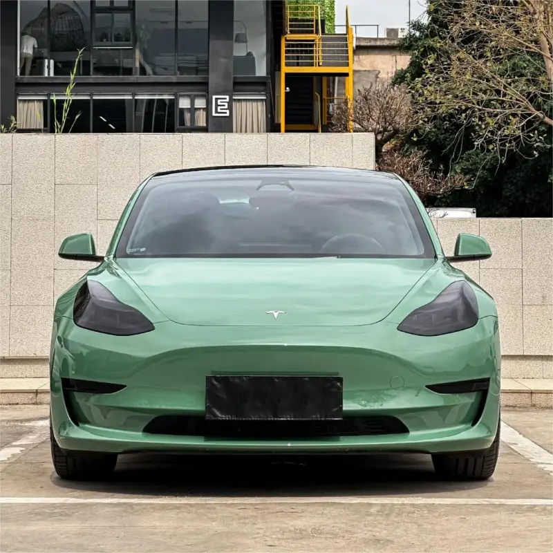 Gloss Army Green Car Vinyl Wrap Sale