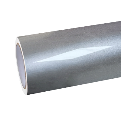 Gloss Metallic Liquid Agate Grey Car Vinyl Wrap 01