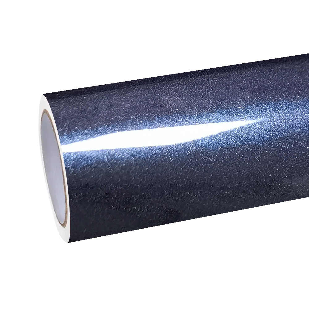 Gloss Metallic Macao Blue Car Vinyl Wrap