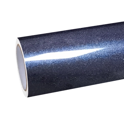 Gloss Metallic Macao Blue Car Vinyl Wrap 01