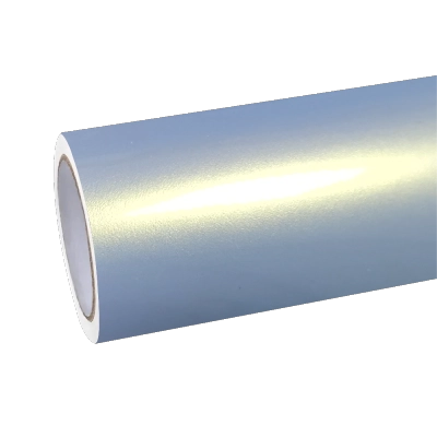 Gloss Metallic Gold Grey Car Vinyl Wrap  01