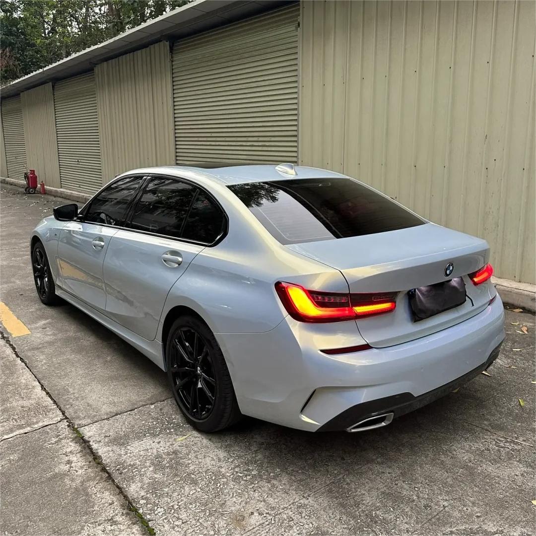 Gloss Metallic Gold Grey Car Vinyl Wrap 