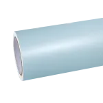 Matte Light Blue Car Wrap