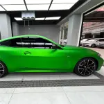 Matte Metallic Chrome Green Car Vinyl Wrap 