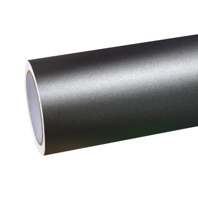 Matte Metallic Dark AMG Grey Car Vinyl Wrap PET 01