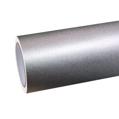 Matte Metallic Granny Grey Car Vinyl Wrap 01