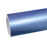 Matte Metallic Mist Blue Car Vinyl Wrap | Vivid Blue Car wrap 