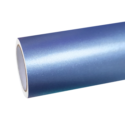 Matte Metallic Mist Blue Car Vinyl Wrap | Vivid Blue Car wrap  01