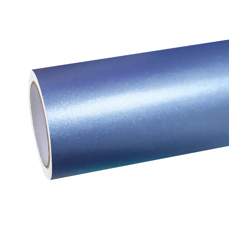 Matte Metallic Mist Blue Car Vinyl Wrap | Vivid Blue Car wrap 