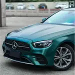 Dark Green Car Wrap