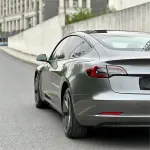 Gloss Metallic Gunmetal Grey Car Vinyl Wrap