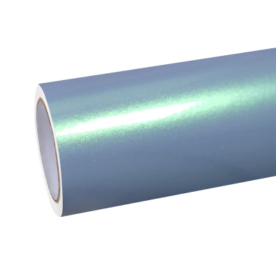 Gloss Metallic Twin Grey Green Car Vinyl Wrap Sale 01