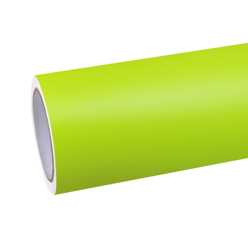 Best Matte Fluorescent Yellow Car Wrap | Fluorescent Yellow Vinyl