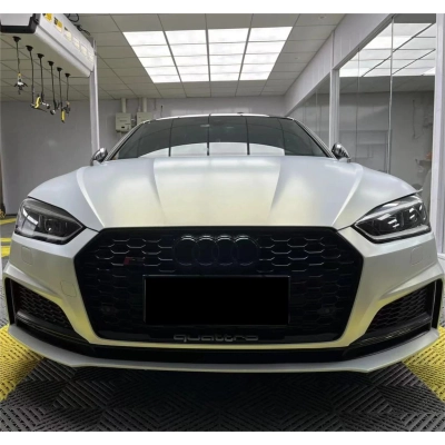 Matte Metallic Chameleon Diamond Gold White Car Vinyl Wrap 02