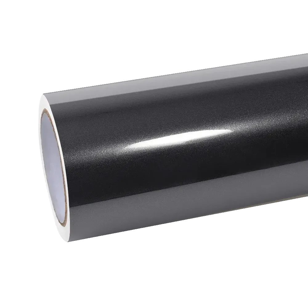 Cool Gloss Charcoal Grey Vinyl Wrap | Metallic Charcoal Grey Wraps