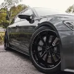 Gloss Metallic Mist Grey Car Vinyl Wrap