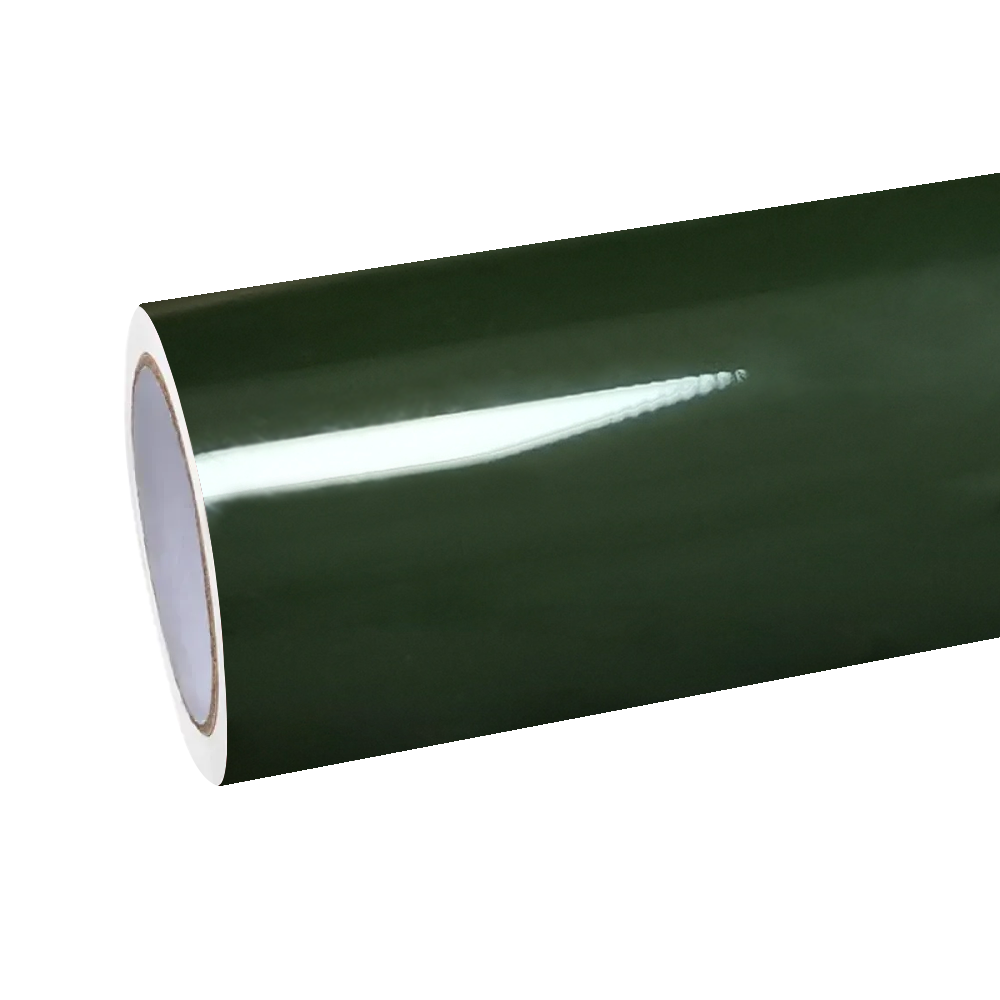 Gloss Anderberg Green Car Vinyl Wrap PET