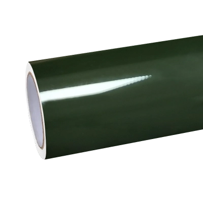 Gloss Anderberg Green Car Vinyl Wrap PET 01