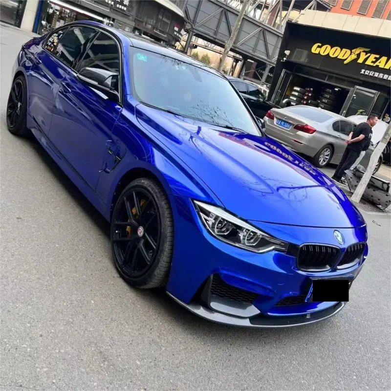 Best Gloss Blueberry Car Wrap Metallic Blueberry Vinyl Wraps