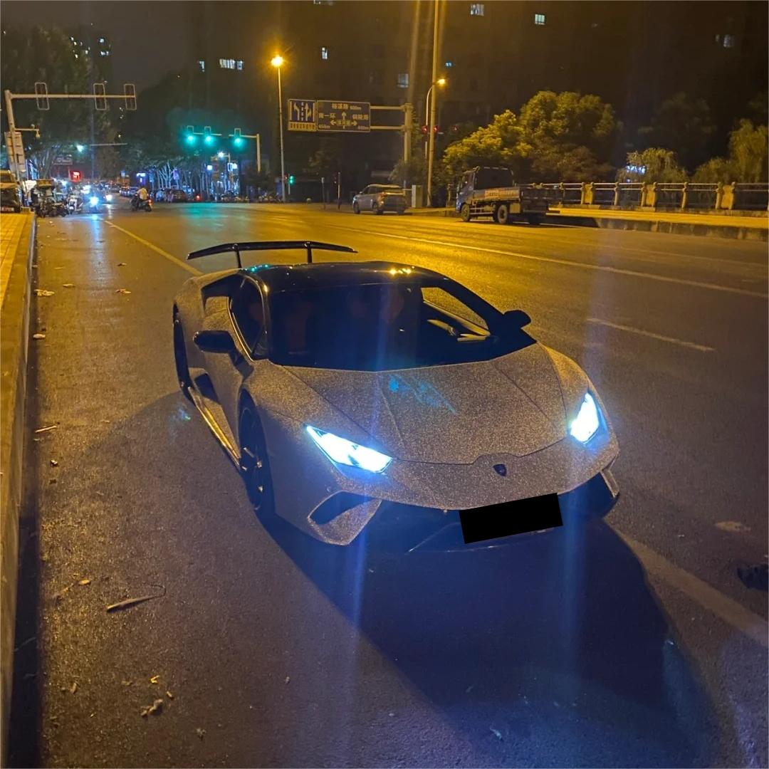 Matte Diamond Glitter Silver Car Vinyl Wrap