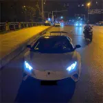 Matte Diamond Glitter Silver Car Vinyl Wrap