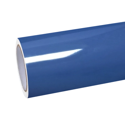 Gloss Neptuen Blue Car Vinyl Wrap PET  01