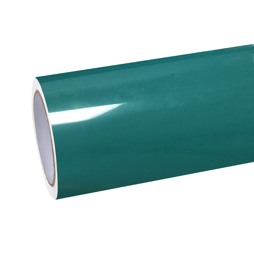 Gloss Storm Green Car Vinyl Wrap PET