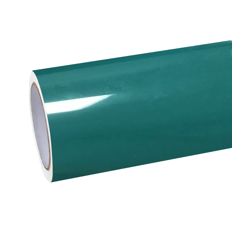 Gloss Storm Green Car Vinyl Wrap