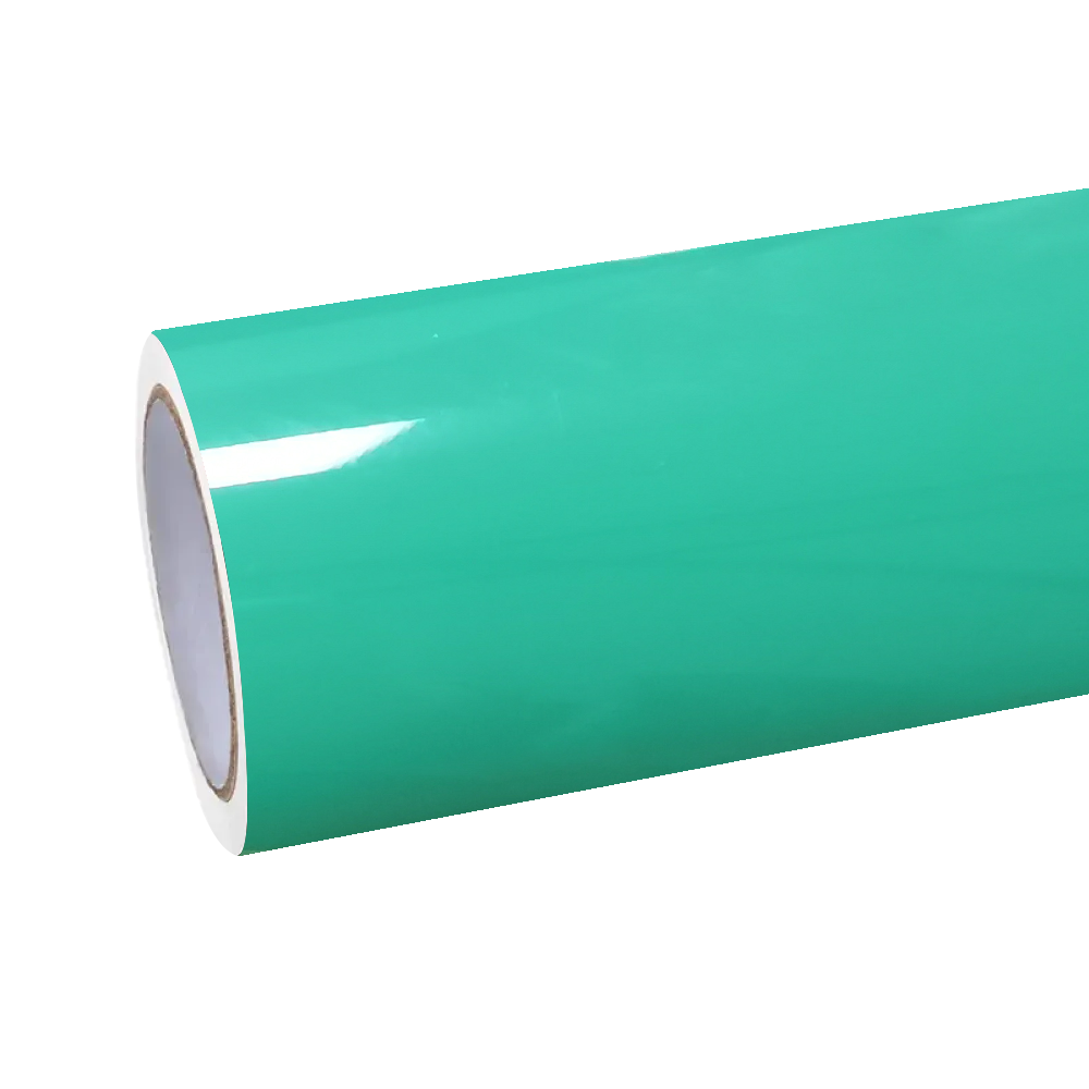 Gloss Vintage Green Car Vinyl Wrap