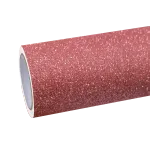 Matte Diamond Glitter Red Car Vinyl Wrap
