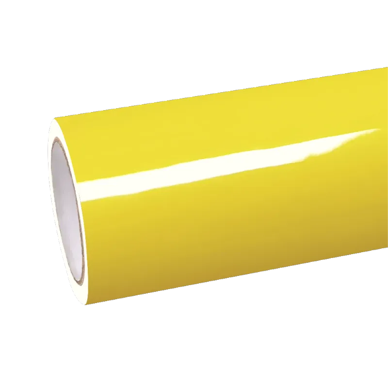 Gloss Light Sunflower Yellow Car Vinyl Wrap Sale