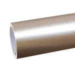Gloss Metallic Champagne Gold Car Vinyl Wrap PET