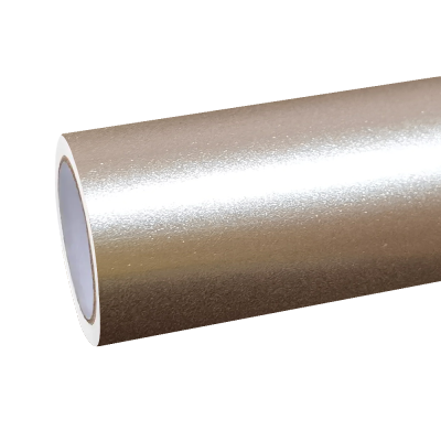 Gloss Metallic Champagne Gold Car Vinyl Wrap PET 01