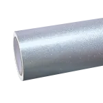 Gloss Metallic GT Silver Car Vinyl Wrap PET