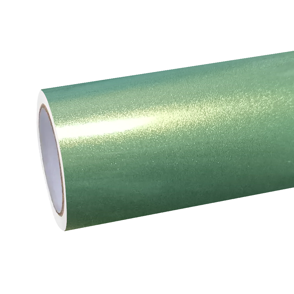 Gloss Metallic Iridescent Emerald Green Car Vinyl Wrap