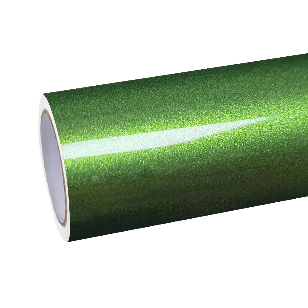 Mamba Green Car Wrap