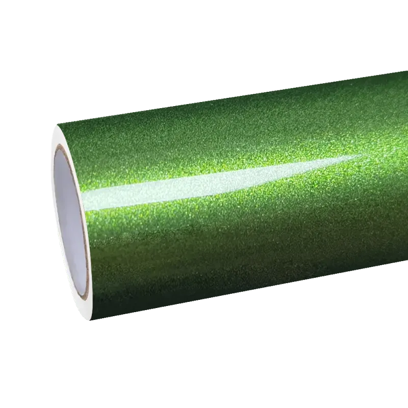 Mamba Green Car Wrap