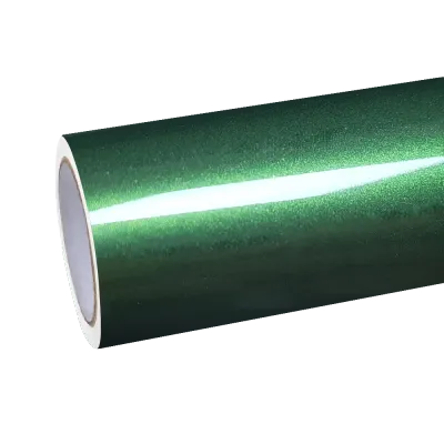 Gloss Metallic Sonoma Green Car Vinyl Wrap PET 01