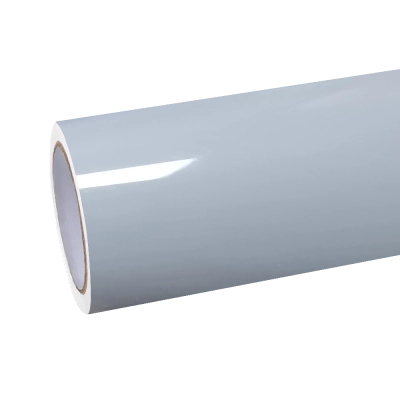 Gloss Porsche Grey Car Vinyl Wrap PET 01