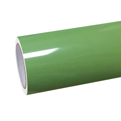 Gloss Racing Green Car Vinyl Wrap PET 01