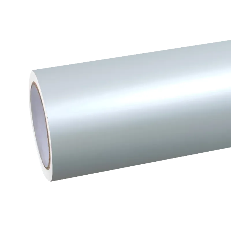 Matte Satin Pearl White Car Vinyl Wrap