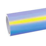 Matte White Holographic Chrome Car Vinyl Wrap