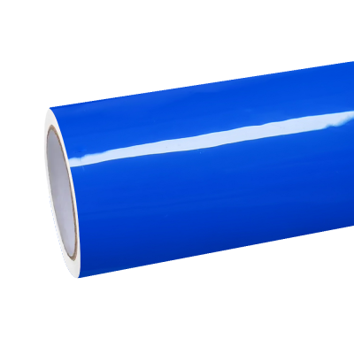 Gloss Royal Blue Car Vinyl Wrap PET 01