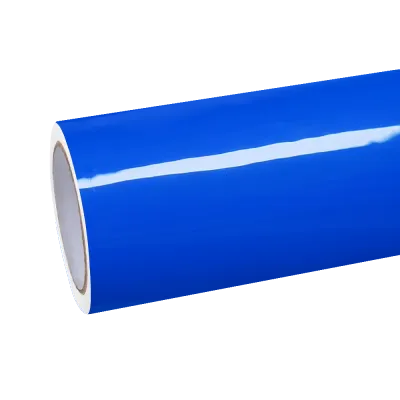 Gloss Royal Blue Car Vinyl Wrap 01
