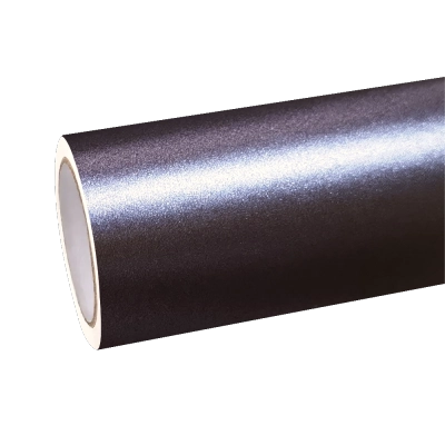 Matte Metallic Satin Brown Grey Car Vinyl Wrap 01