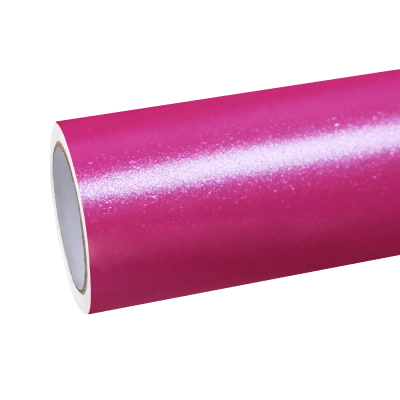 Matte Metallic Satin Princess Pink Car Vinyl Wrap 01