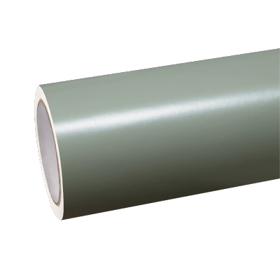 Matte Satin Khaki Light Green Car Vinyl Wrap 01