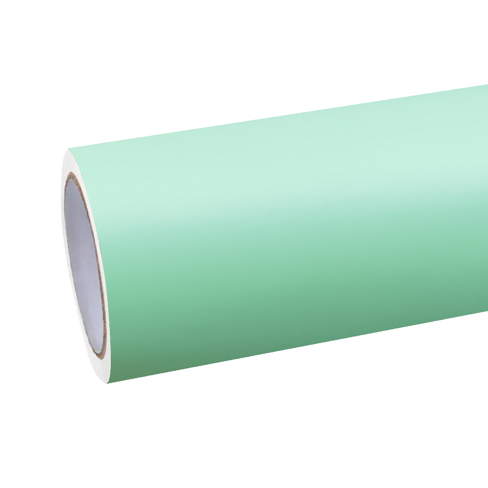 Matte Hazy Green Car Vinyl Wrap